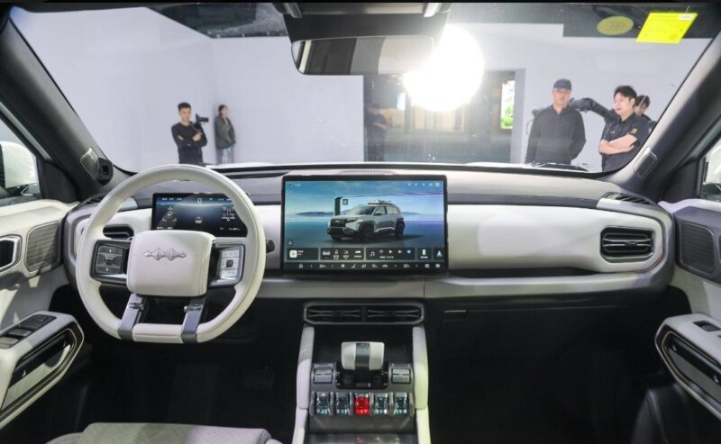 BYD lança o SUV compacto elétrico Fang Cheng Bao Tai 3 na China