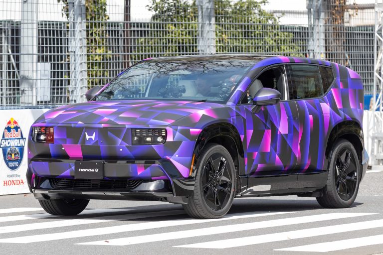Honda 0 SUV Prototype estreia em evento da Red Bull com Max Verstappen ao volante