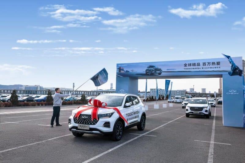 Chery Group mantém liderança nas exportações chinesas