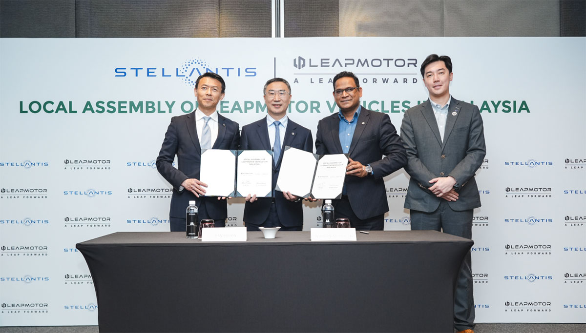Leapmotor e Stellantis iniciam produção na Malásia até o fim de 2025