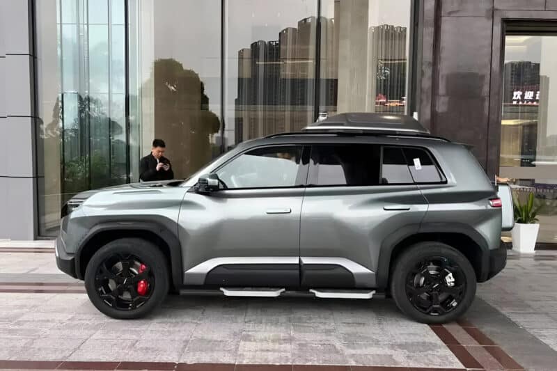 BYD Fang Cheng Bao lançará o SUV Tai 3 em 16 de abril na China