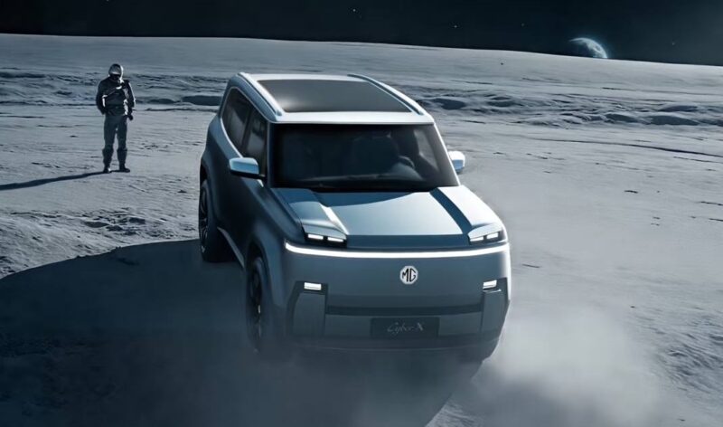 MG revela o SUV elétrico Cyber X no Salão de Xangai 2025