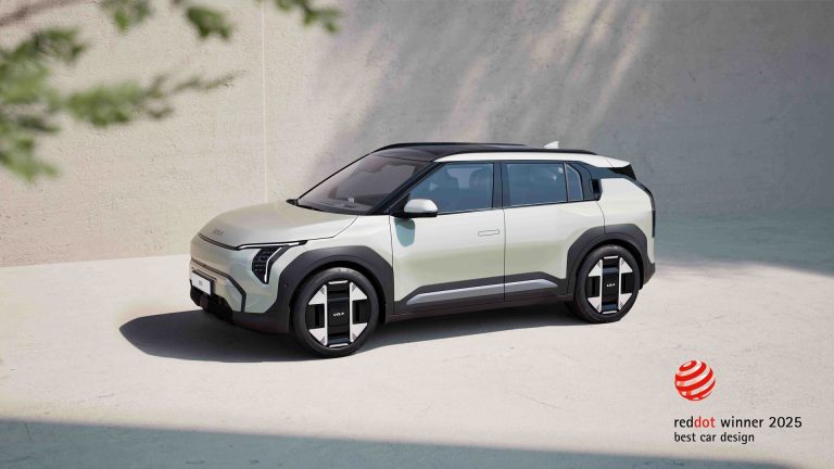 Kia EV3 recebe o cobiçado Prêmio 'Best of the Best' no Red Dot Award 2025