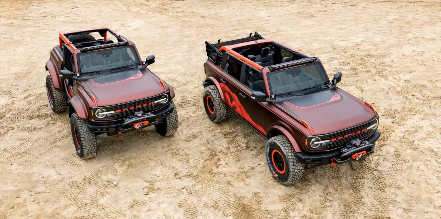 Ford apresenta conceitos Bronco Arches e Cliffhanger nos EUA