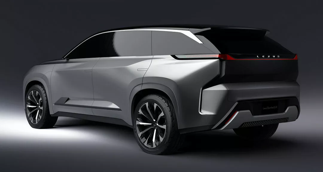 Lexus prepara SUV elétrico de três fileiras inspirado no conceito Electrified de 2021