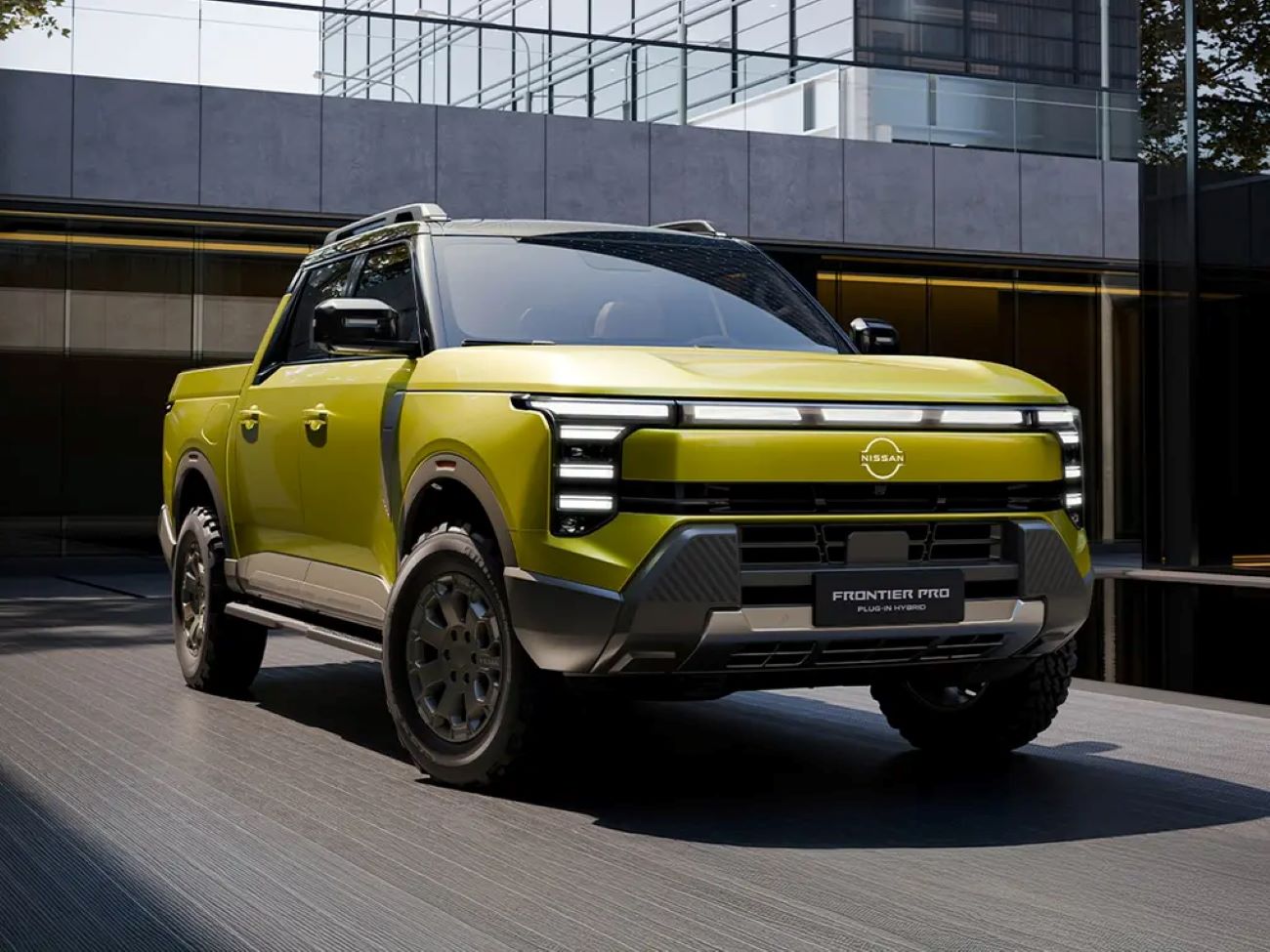 Nissan Frontier Pro híbrida plug-in é revelada e pode até chegar ao Brasil