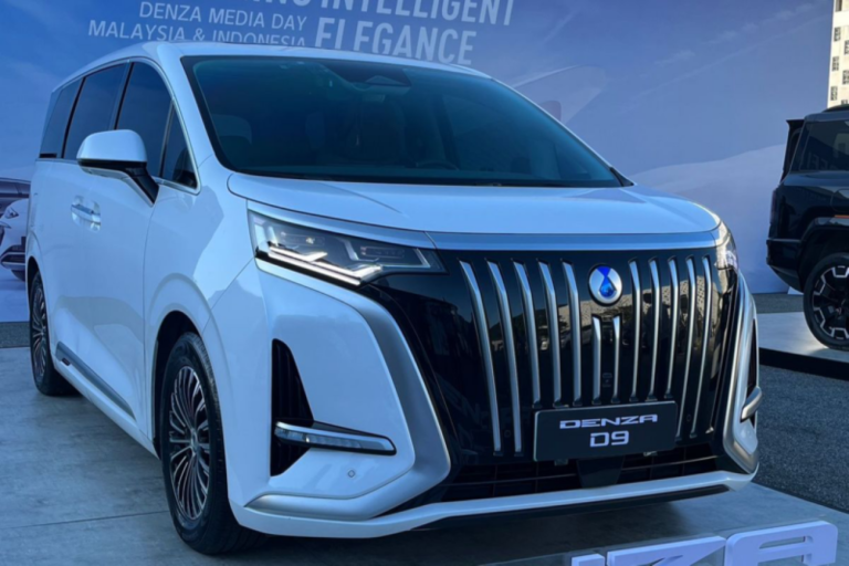 Denza D9 da BYD se destaca no mercado indonésio de elétricos