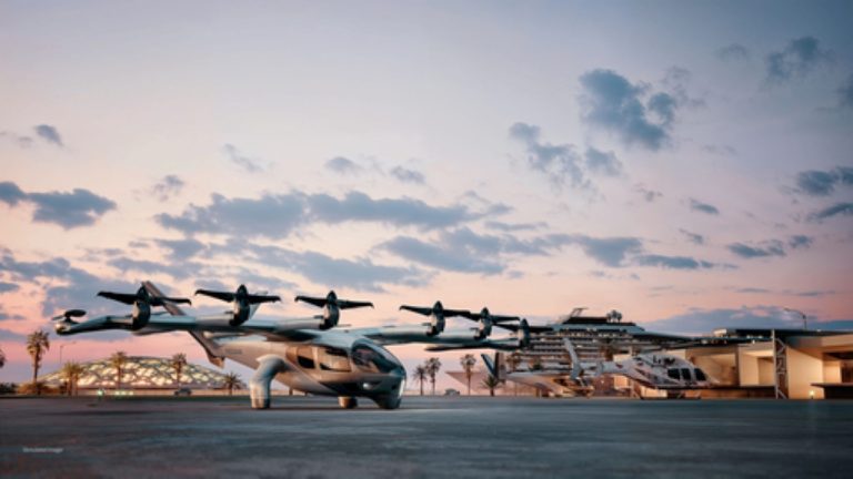 Abu Dhabi aprova projeto de Heliporto híbrido, impulsionando táxis aéreos elétricos