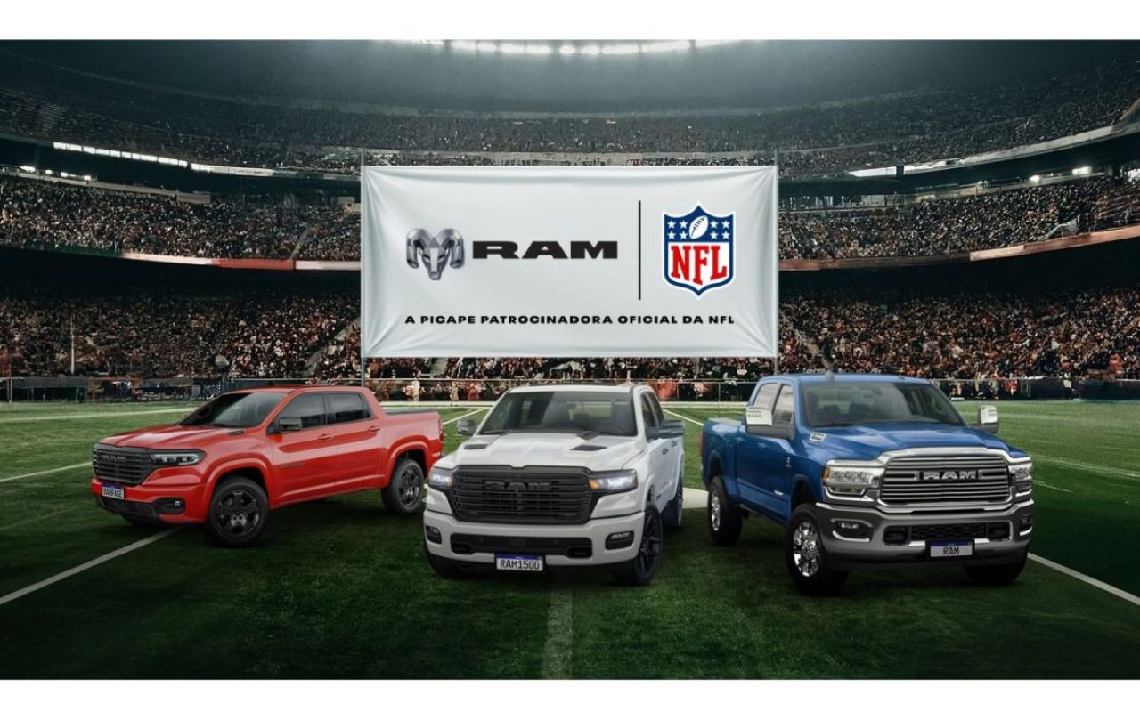 Ram se torna a picape oficial da NFL no Brasil para a temporada de 2025