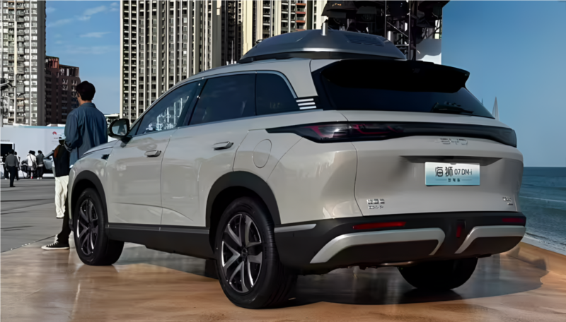 BYD Sealion 07 DM-i vai chegar ao mercado chinês com 1.320 km de autonomia