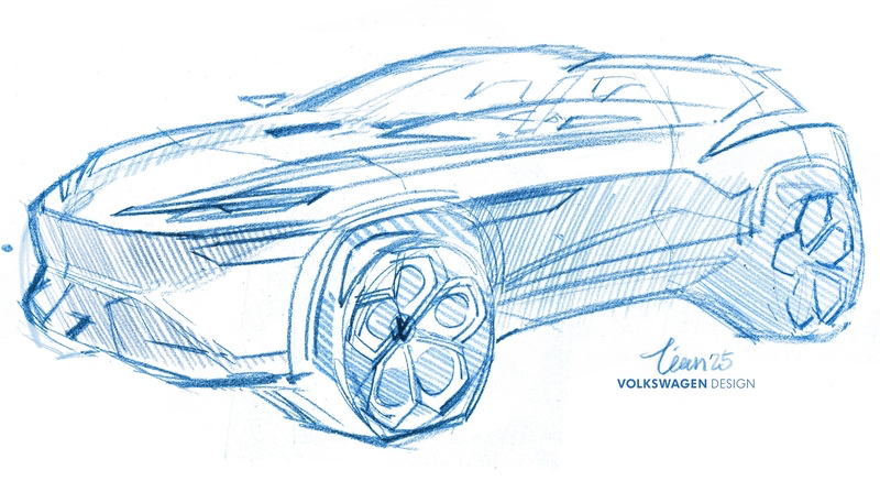 Volkswagen Anhui revela o conceito ID.EVO no Salão do Automóvel de Xangai