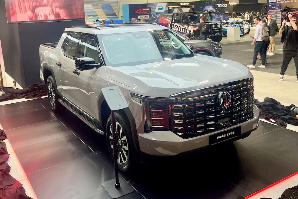 MG U9 promete desafiar Ford Ranger e Toyota Hilux na Austrália em 2025