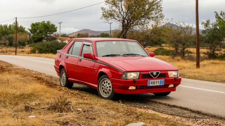 Alfa Romeo 75: Uma jóia rara com tração traseira e equilíbrio perfeito
