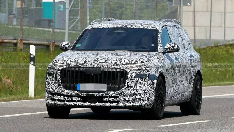 Audi Q9 2027 é flagrado com menos camuflagem Revela Design
