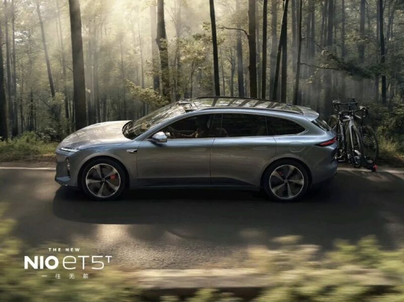 Nio atualiza modelos ET5 e ET5 Touring com preços inalterados e mais de 500 melhorias