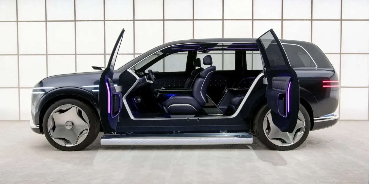 Genesis GV90 vai chegar ao mercado com luxo e requinte