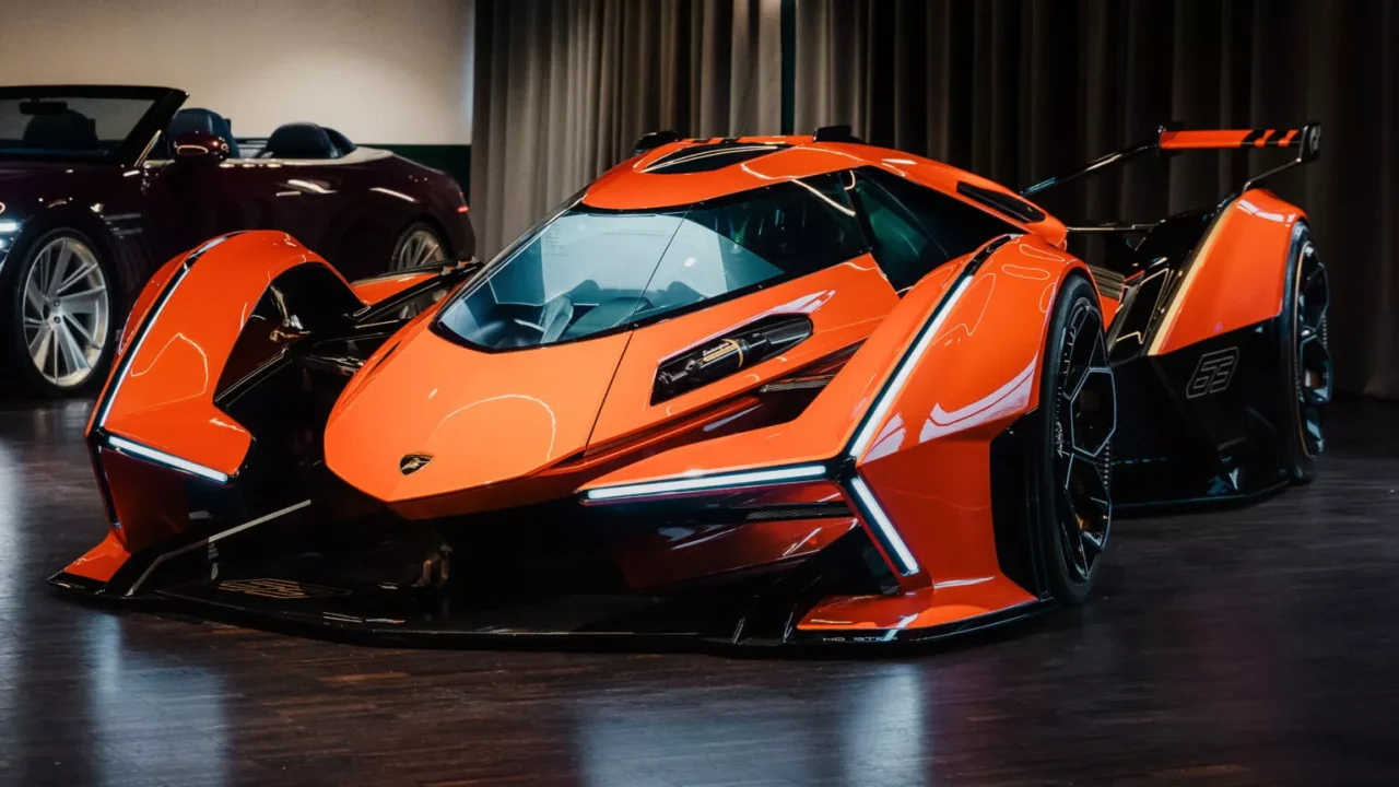 Lamborghini revive o Vision GT com nova pintura Arancia Egon