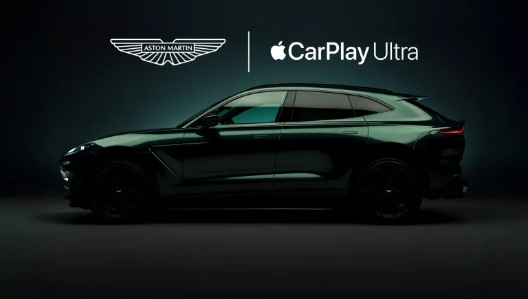 Apple CarPlay Ultra estreia no Aston Martin, expandindo controle do sistema no veículo