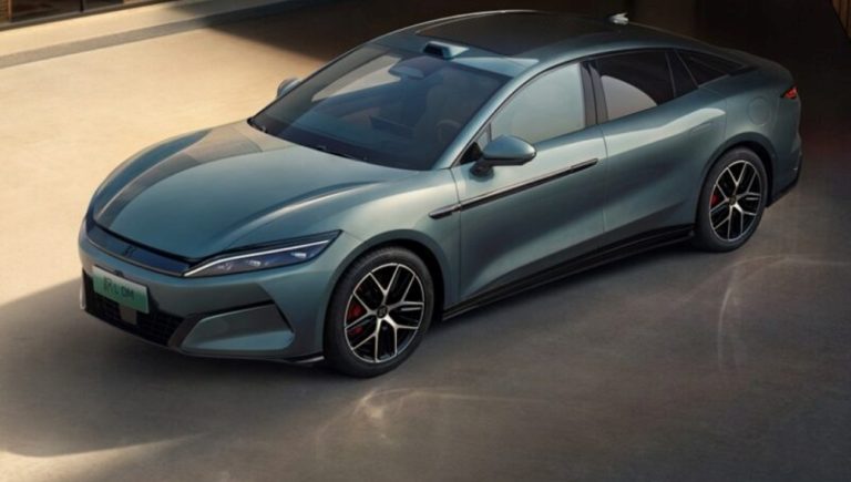 BYD Han L DM-p tem versão de entrada revelada na China, agora sem Lidar