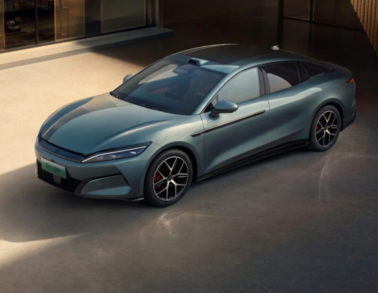 BYD Han L DM-p tem versão de entrada revelada na China, agora sem Lidar