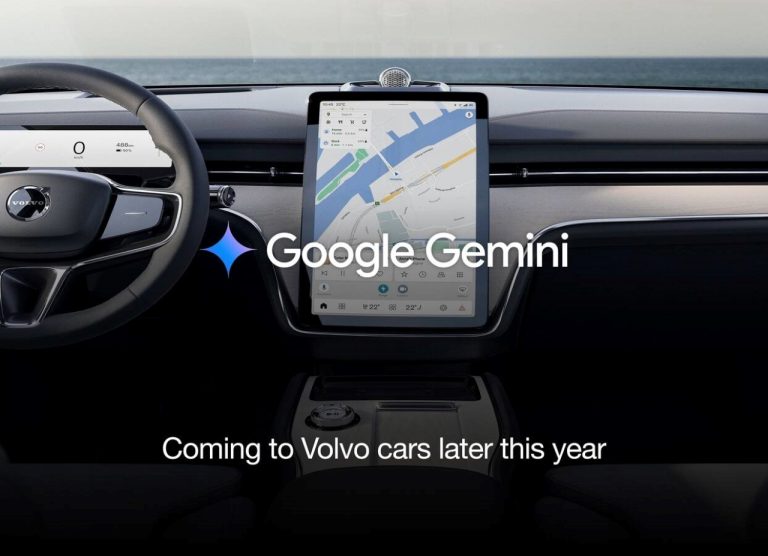 Volvo e Google expandem parceria com integração do Gemini