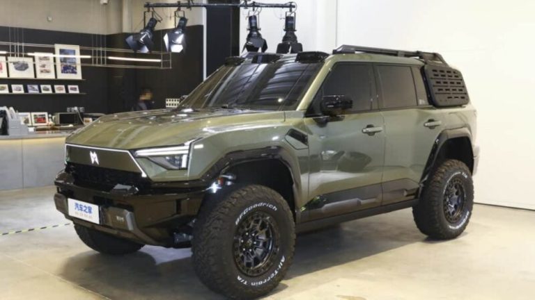 Dongfeng Warrior M817 estreia com visual imponente e motor híbrido