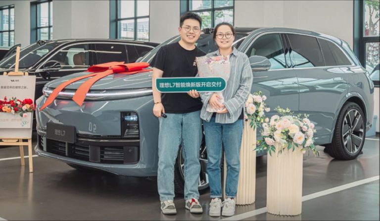 Li Auto ultrapassa 300 mil unidades entregues do modelo Li L7 em 26 meses