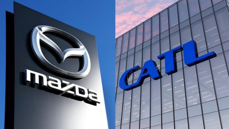 CATL e Mazda unem forças para produção de veículos elétricos
