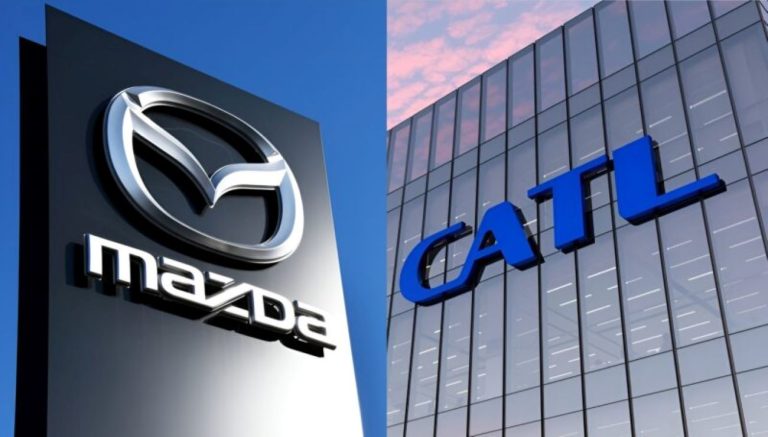CATL e Mazda unem forças para produção de veículos elétricos
