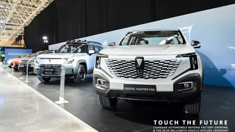 Changan inicia operações de fabricação na Tailândia com foco em veículos para exportação