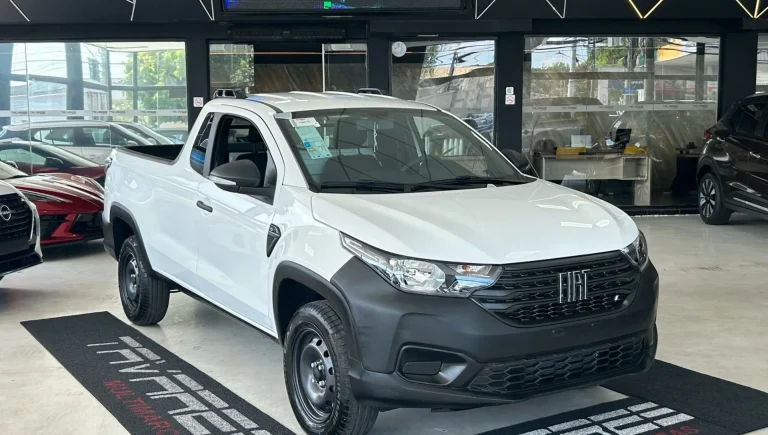 Fiat Strada cresce 10% nas vendas de maio e se aproxima do Hyundai HB20