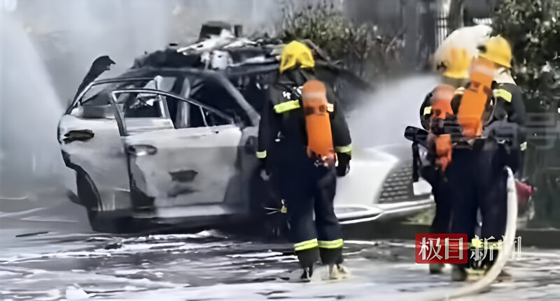 Veículo autônomo da Pony.ai incêndia durante Teste em Pequim, China