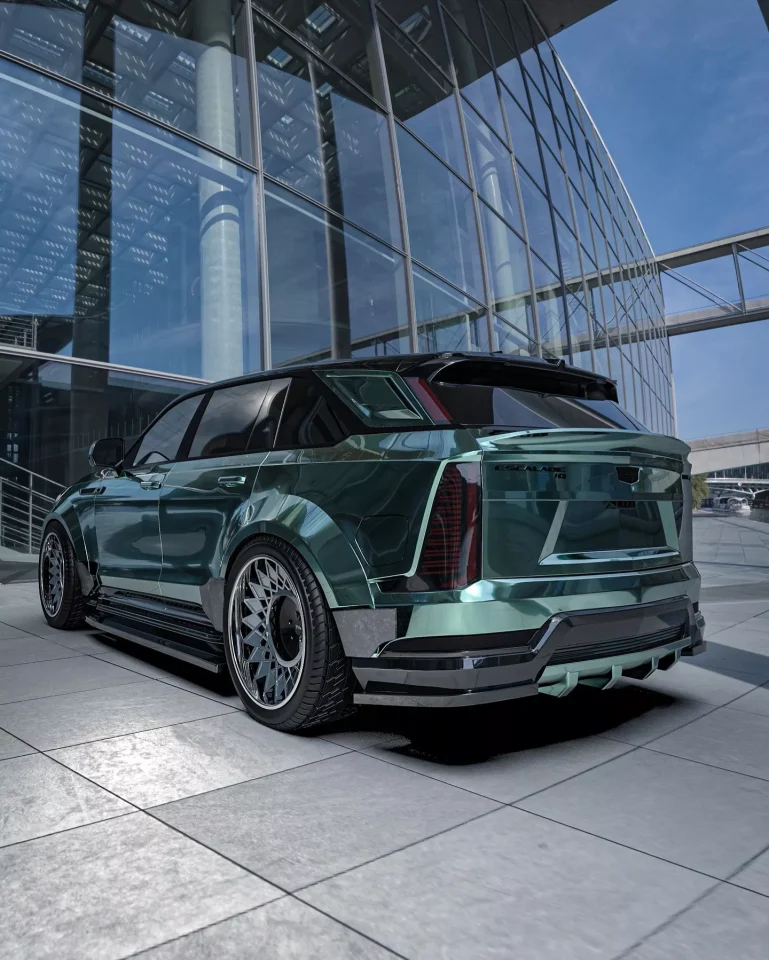 Waido apresenta kit widebody arrojado para o Cadillac Escalade IQ Elétrico
