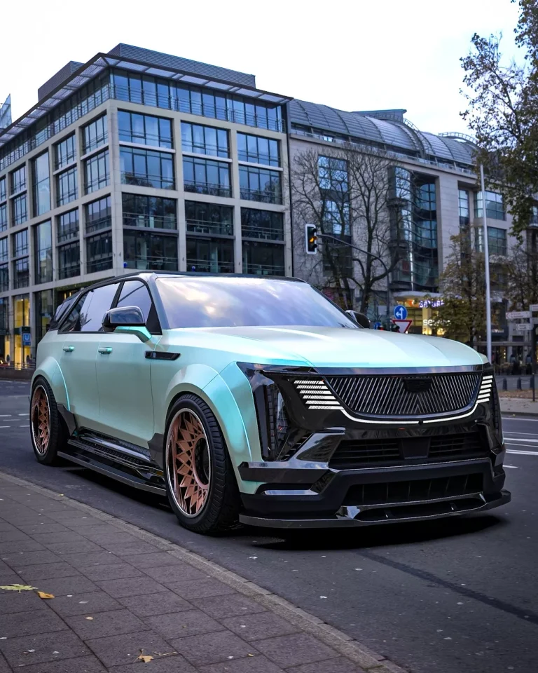 Waido apresenta kit widebody arrojado para o Cadillac Escalade IQ Elétrico