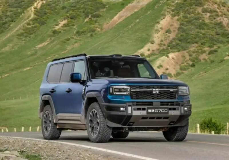 SUV off-road e híbrido Jetour Zongheng G700 está perto do lançamento