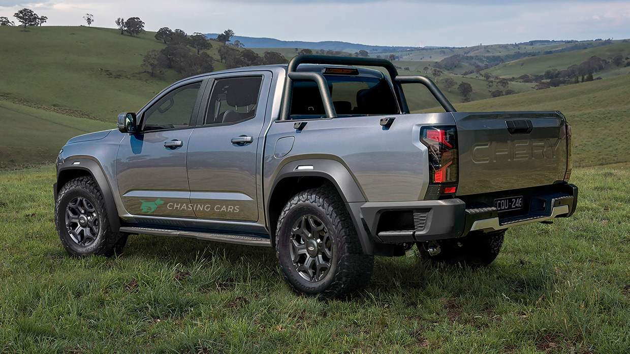Chery planeja picape híbrida diesel para desafiar Ford Ranger e Toyota Hilux