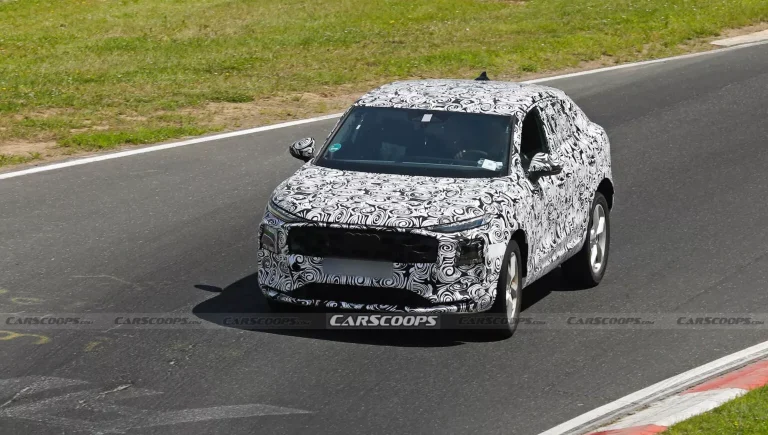 Audi testa versão Sportback do novo SUV Q3 em Nürburgring, com opção híbrida plug-in