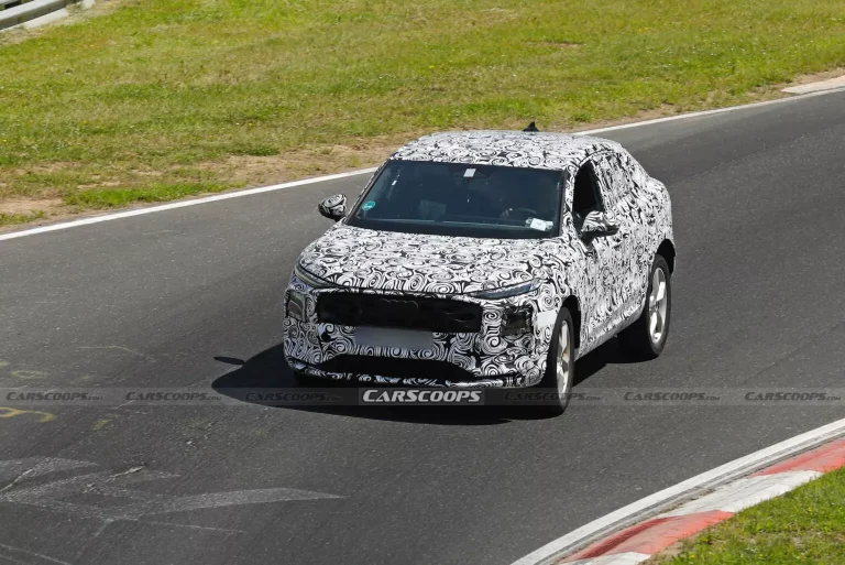 Audi testa versão Sportback do novo SUV Q3 em Nürburgring, com opção híbrida plug-in