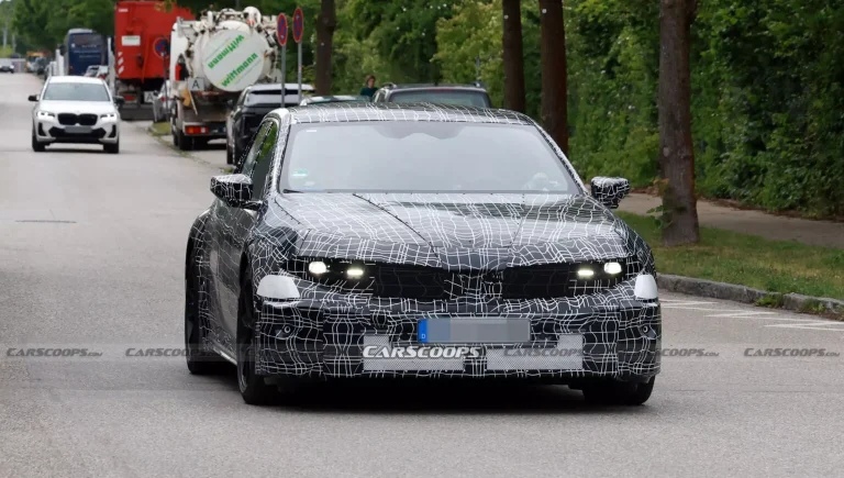 BMW M3 Elétrico é flagrado com visual de produção e promessa de 700+ hp