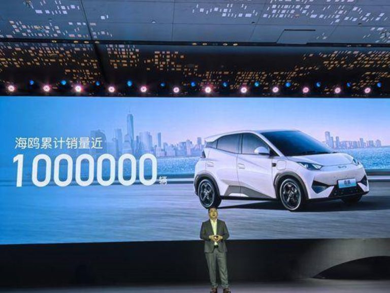 BYD Seagull atinge um milhão de unidades vendidas em apenas 25 meses