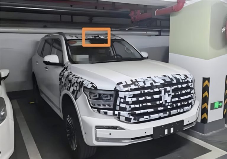 GWM Tank 500 ganha sensor Lidar no teto em facelift na China
