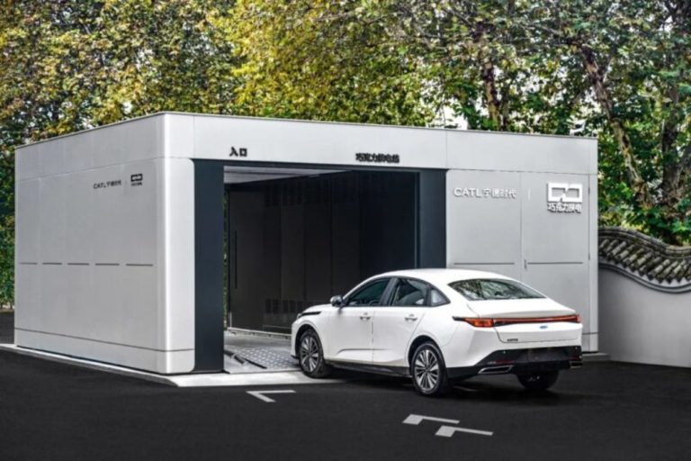 CATL planeja expandir seu sistema de troca de baterias para veículos elétricos na Europa