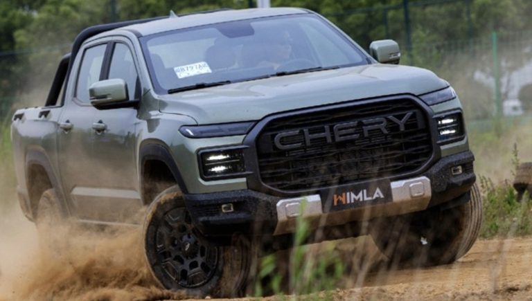 Chery planeja picape híbrida diesel para desafiar Ford Ranger e Toyota Hilux