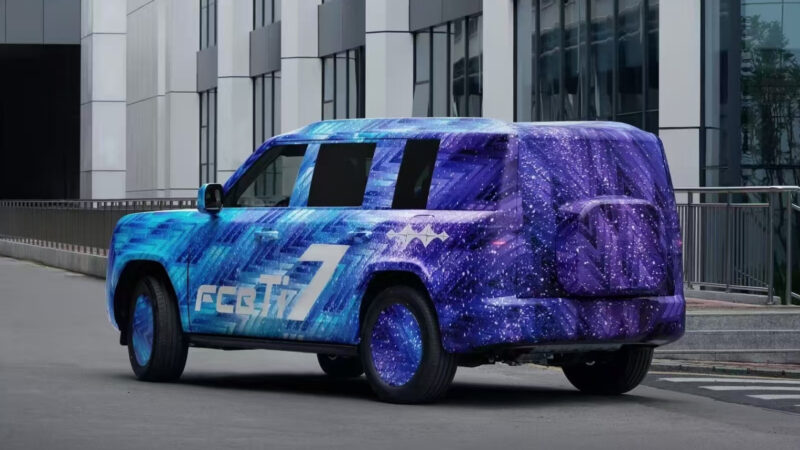 BYD revela o FCB Ti7, novo SUV familiar da Fang Cheng Bao