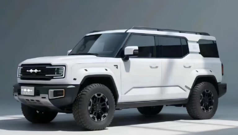 BYD antecipa lançamento com teaser do SUV elétrico Fang Cheng Bao Tai 7 na China
