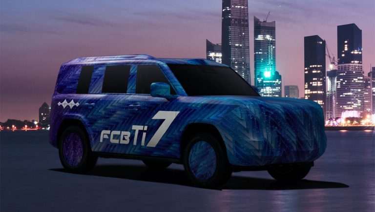 BYD Fang Cheng Bao revela nome do novo SUV: Tai 7
