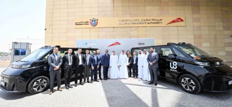 WeRide firma acordo para operar robotáxis em Dubai com parceria da Uber