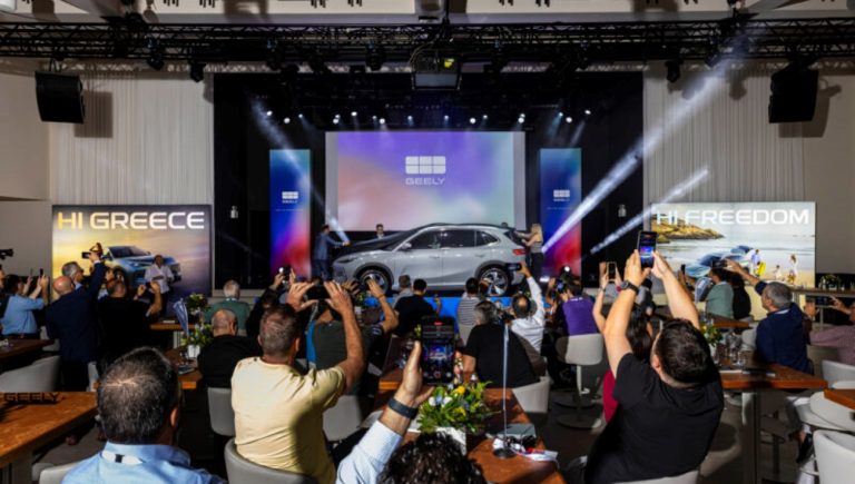 Geely expande sua presença na Europa com o SUV elétrico EX5 na Grécia