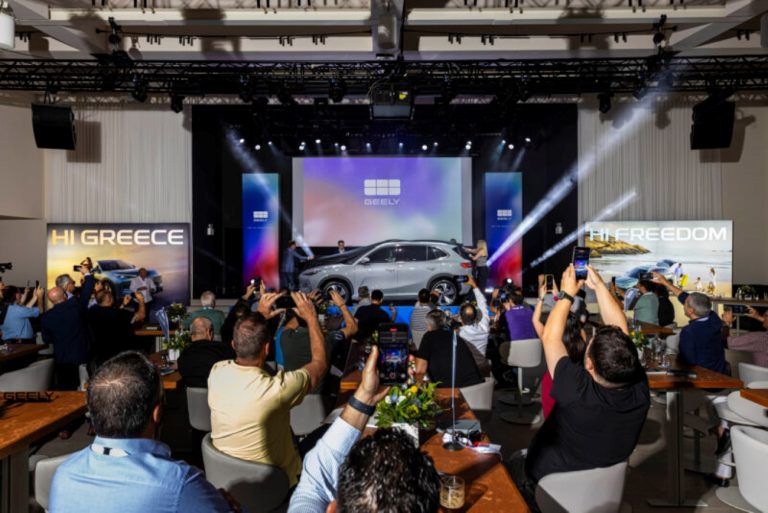 Geely expande sua presença na Europa com o SUV elétrico EX5 na Grécia