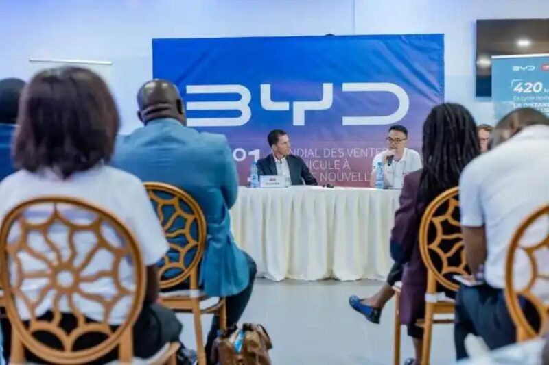 BYD acelera expansão na África com lançamento em Gabão